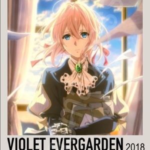 Violet Evergarden Anime Keychain
